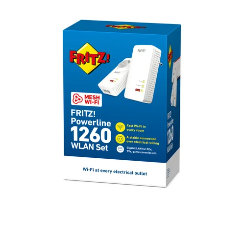 FRITZ POWERLINE 1260E WLAN SET INTERNATIONAL - 20002819